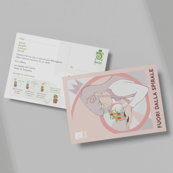 Design & Comunicazione per Torpedino x Nadir – Campagna contro la violenza sulle donne